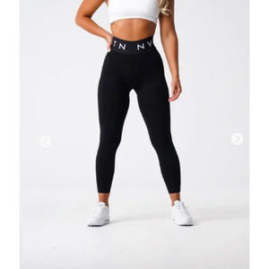 NVGTN Black Sports Yoga Leggings Small